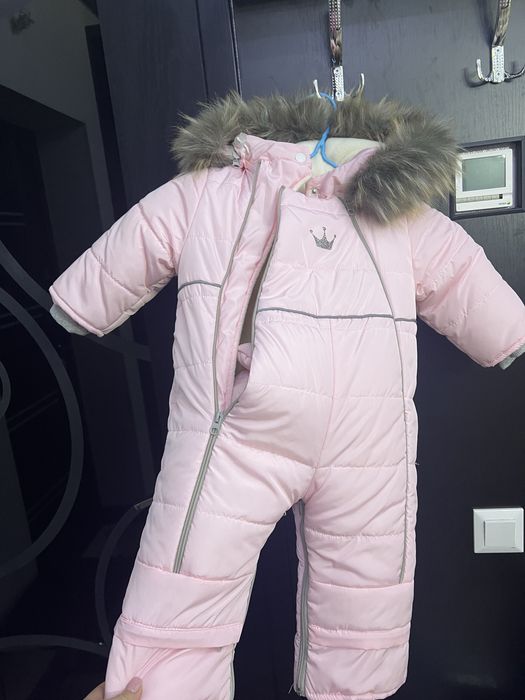 Комбез на овчине на девочку.