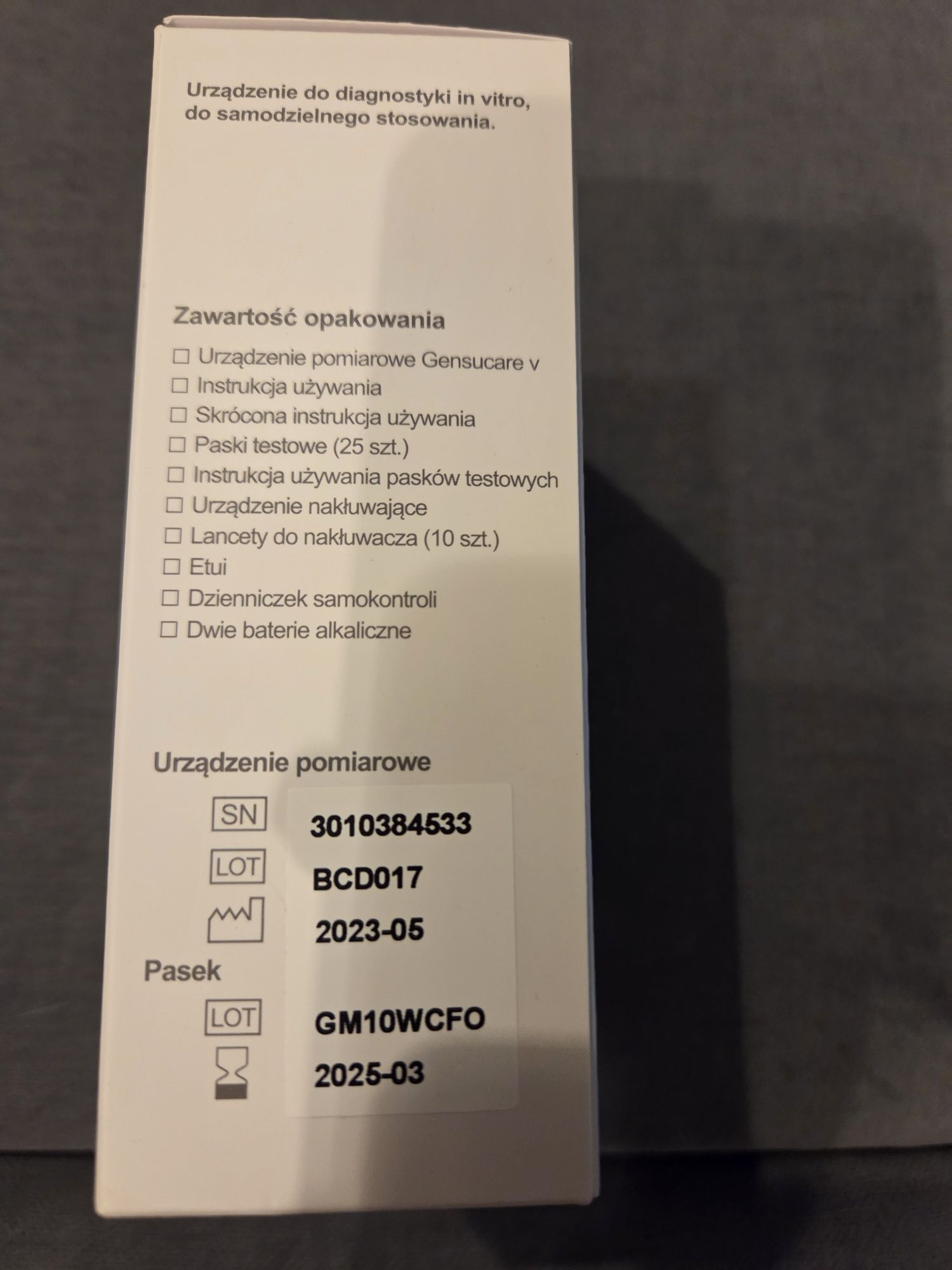 Glukometr Gensucare