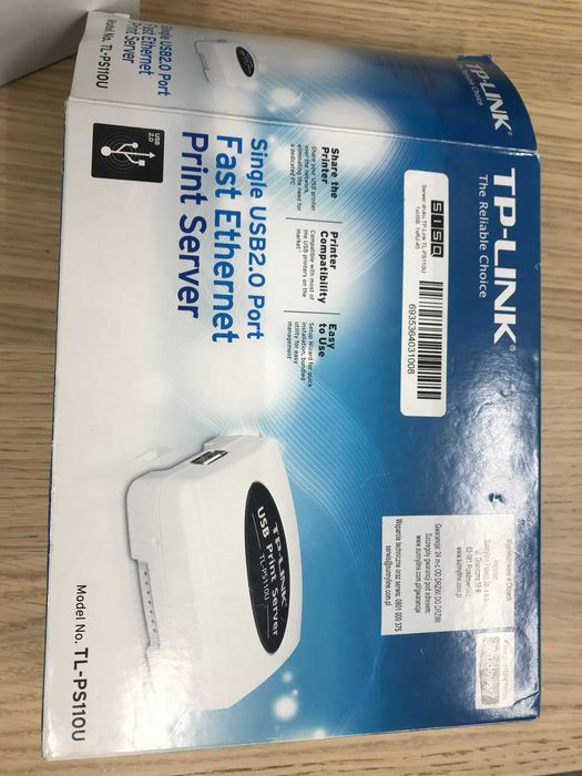 Serwer druku TP-Link BRAK KABLA