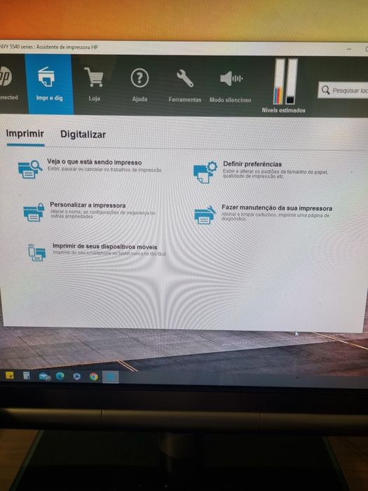 Impressora Jacto Tinta HP Envy 5544 All-In-One + Tinteiro