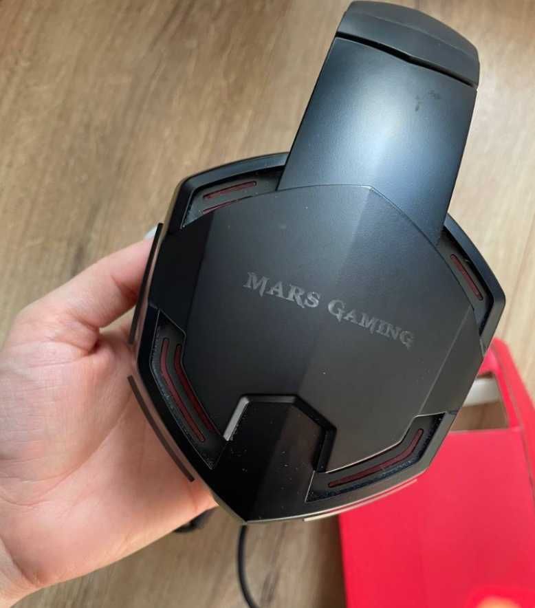 Klawiatura membranowa Trust GXT 830-RW + słuchawki Mars Gaming