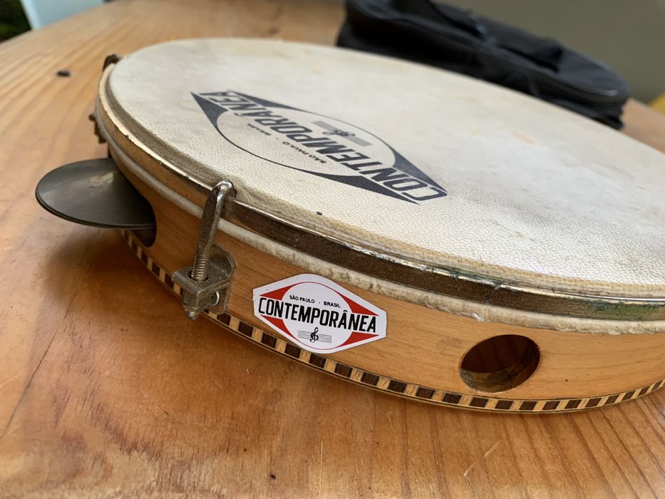 Pandeiro Contemporânea – Série Luthieria com pele animal