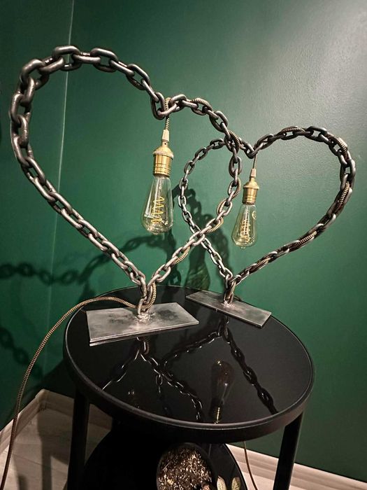 Lampy nocne ręcznie robione loft industrial
