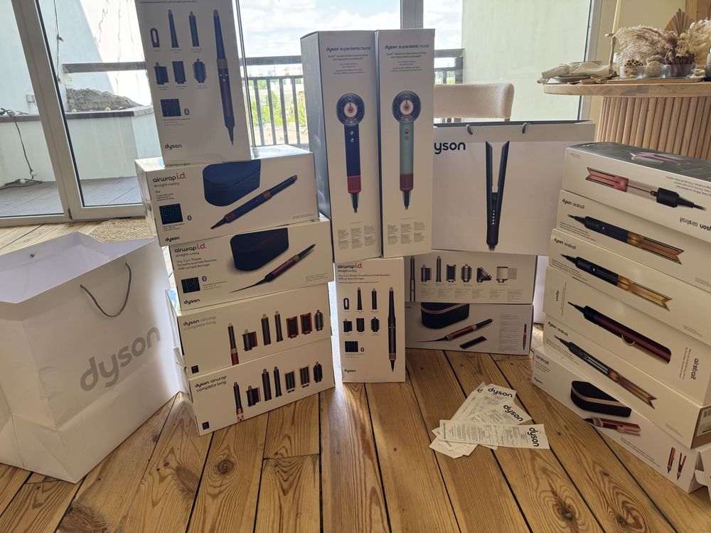 Оригінал! Новий! Dyson Airwrap Complete HS05 Long Fuchsia/Nickel