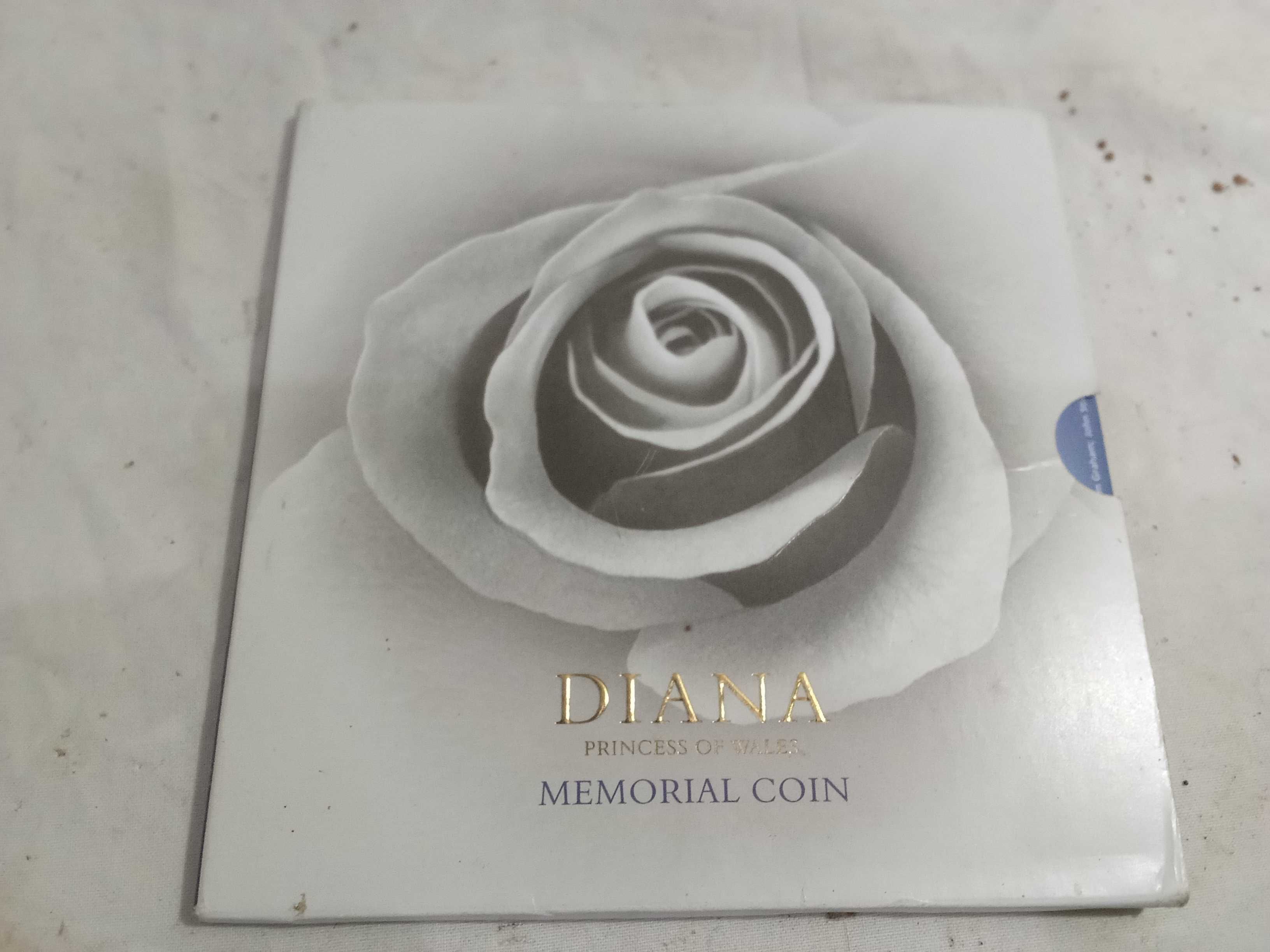 Moeda 5 Pounds 1961/1997 Princesa Diana Memorial Coin