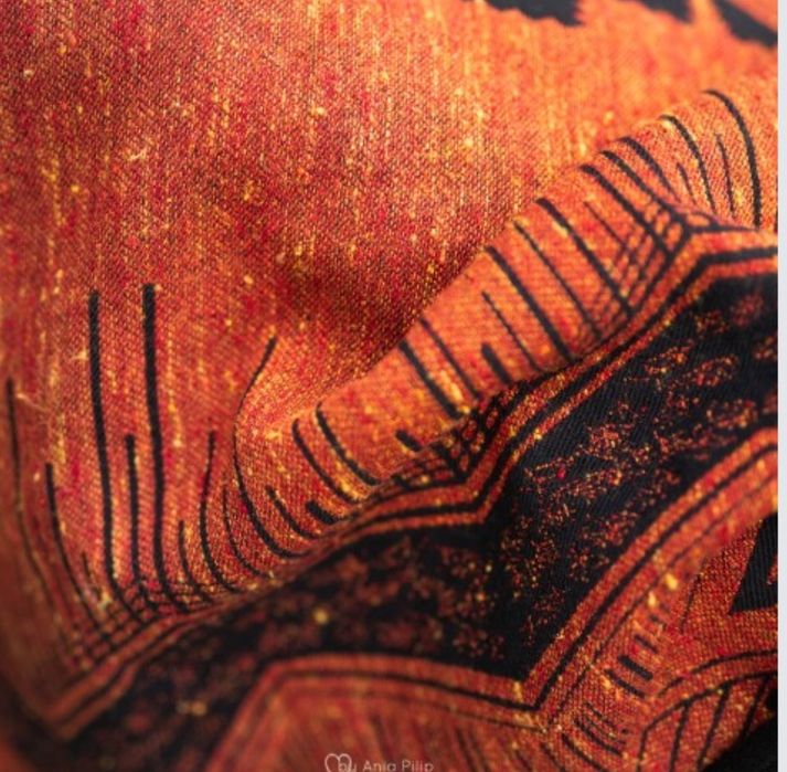 Chusta do noszenia dziecka. Kenhuru Etno Dried Leaves. Rs.