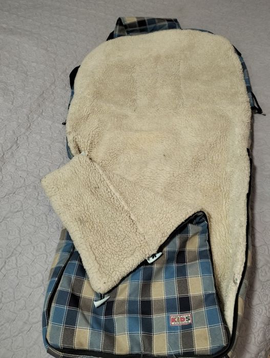 Зимовий конверт на овчині