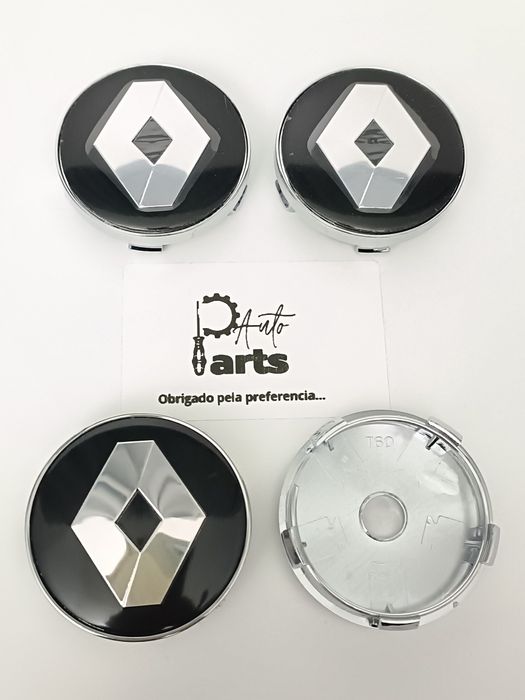 Centros de jante Renault 60mm