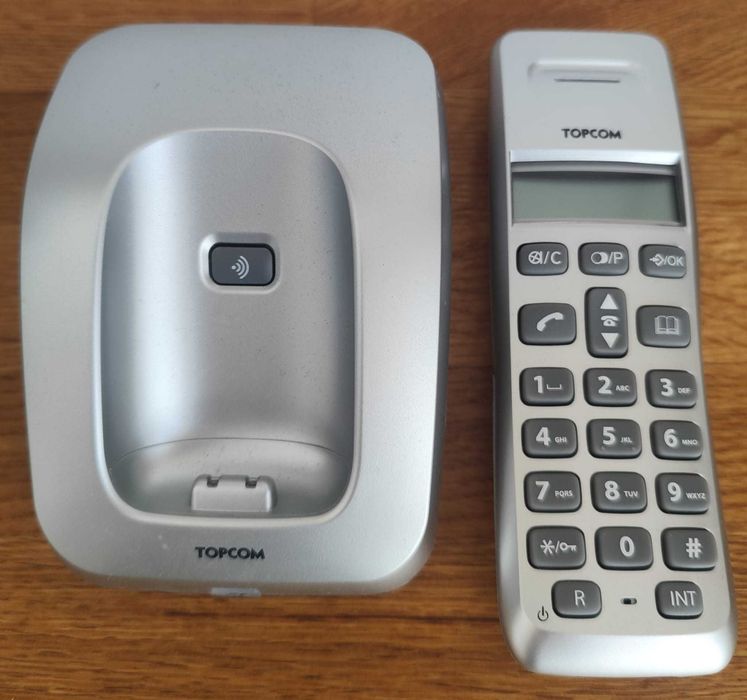 Telefone sem fios TOPCOM – DECT (novo)
