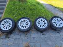 Felgi aluminiowe Alufelgi Mercedes 17" z oponami Michelin