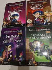 Crónicas do Vampiro Valentim, novos, volumes 1, 2, 3 e 4