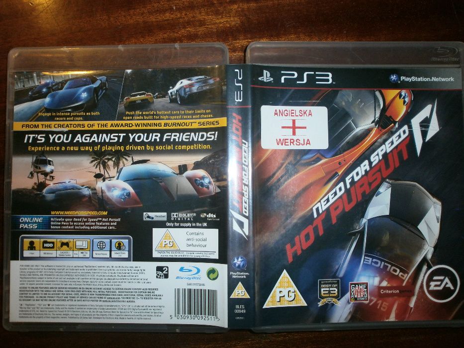 3 gry playstation 3 FIFA13-Sport champion-Need for speed + BONUS DVD