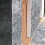 Płytki Kamienne Kwarcyt Szary Silver Grey 30x10x1cm ELEWACJA / KAMIEŃ