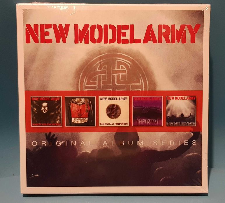 NEW MODEL ARMY  Justin Sullivan Original Album Series 5 CD Punk Rock