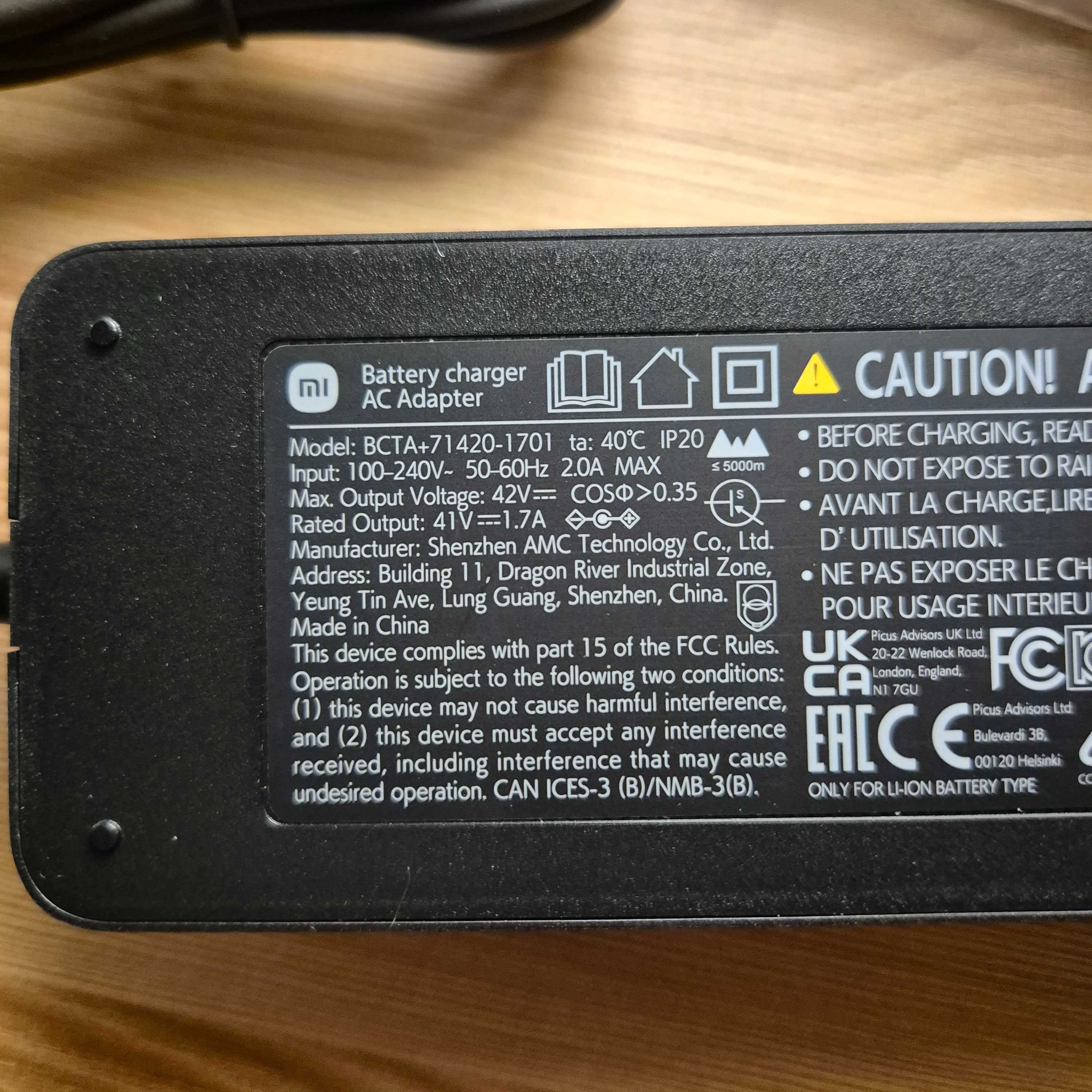 Carregador original XIAOMI pro 4 magnético