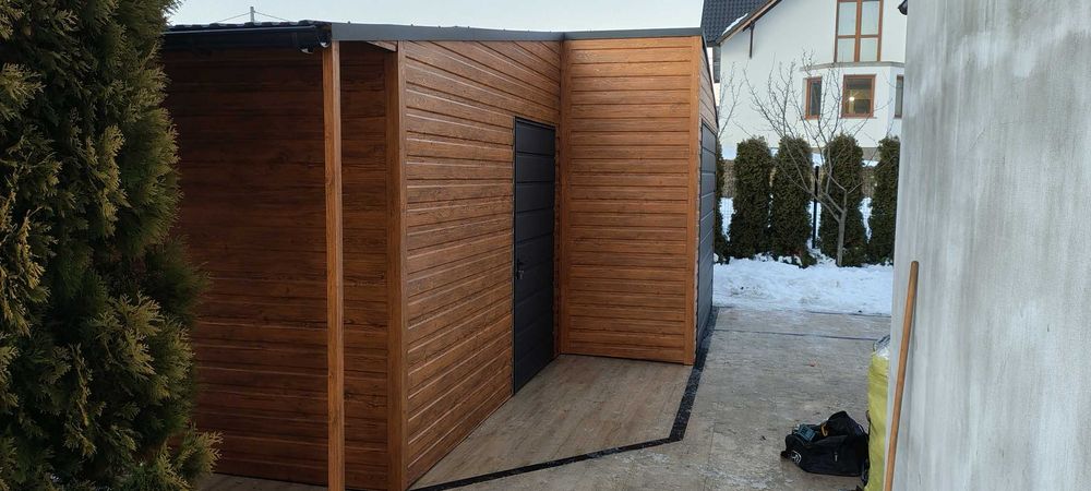 Garaż Blaszany Drewnopodobny Premium PRODUCENT!!!