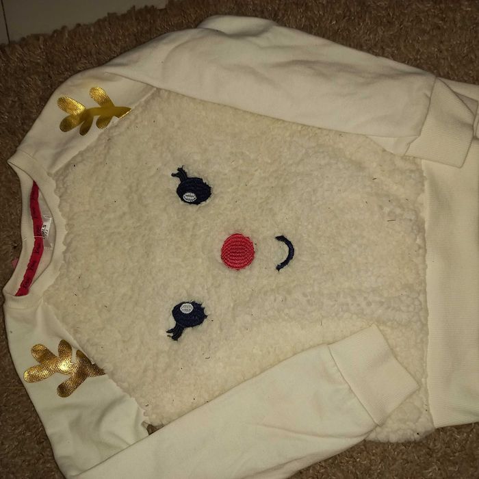 Bluza renifer 122 z metką