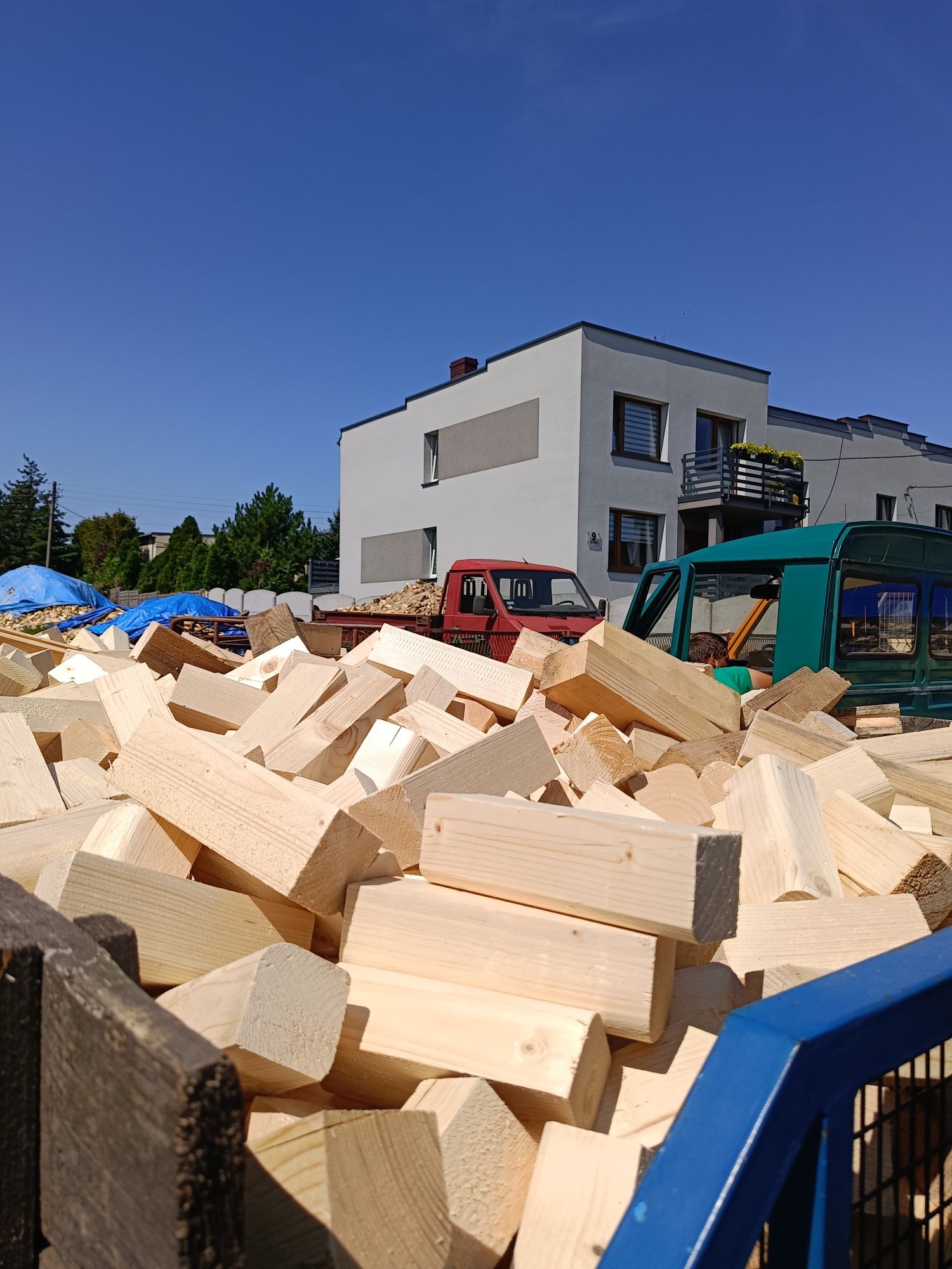 Drewno Opałowe Grubsze czyste suche