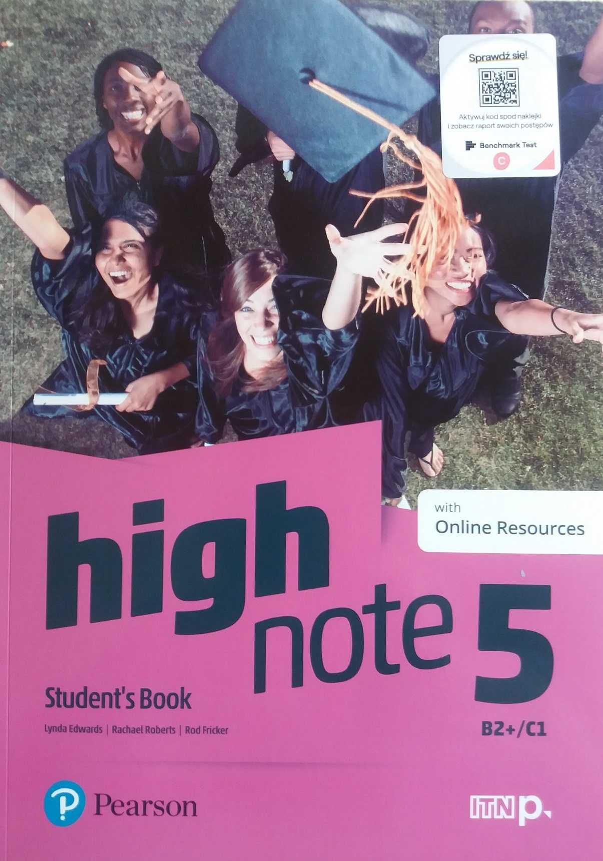 High Note 5 Student's Book + Benchmark Pearson
