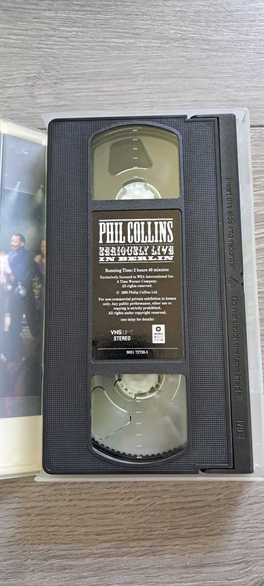 VHS Phil Collins Seriously Live In Berlin