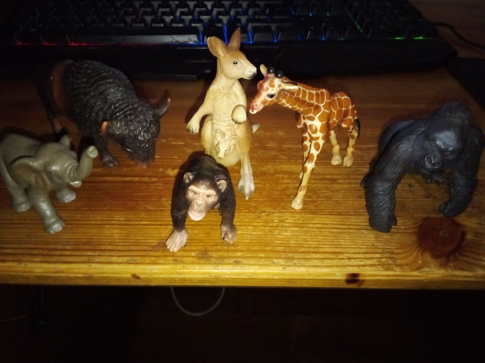 Colecao de miniaturas de animais