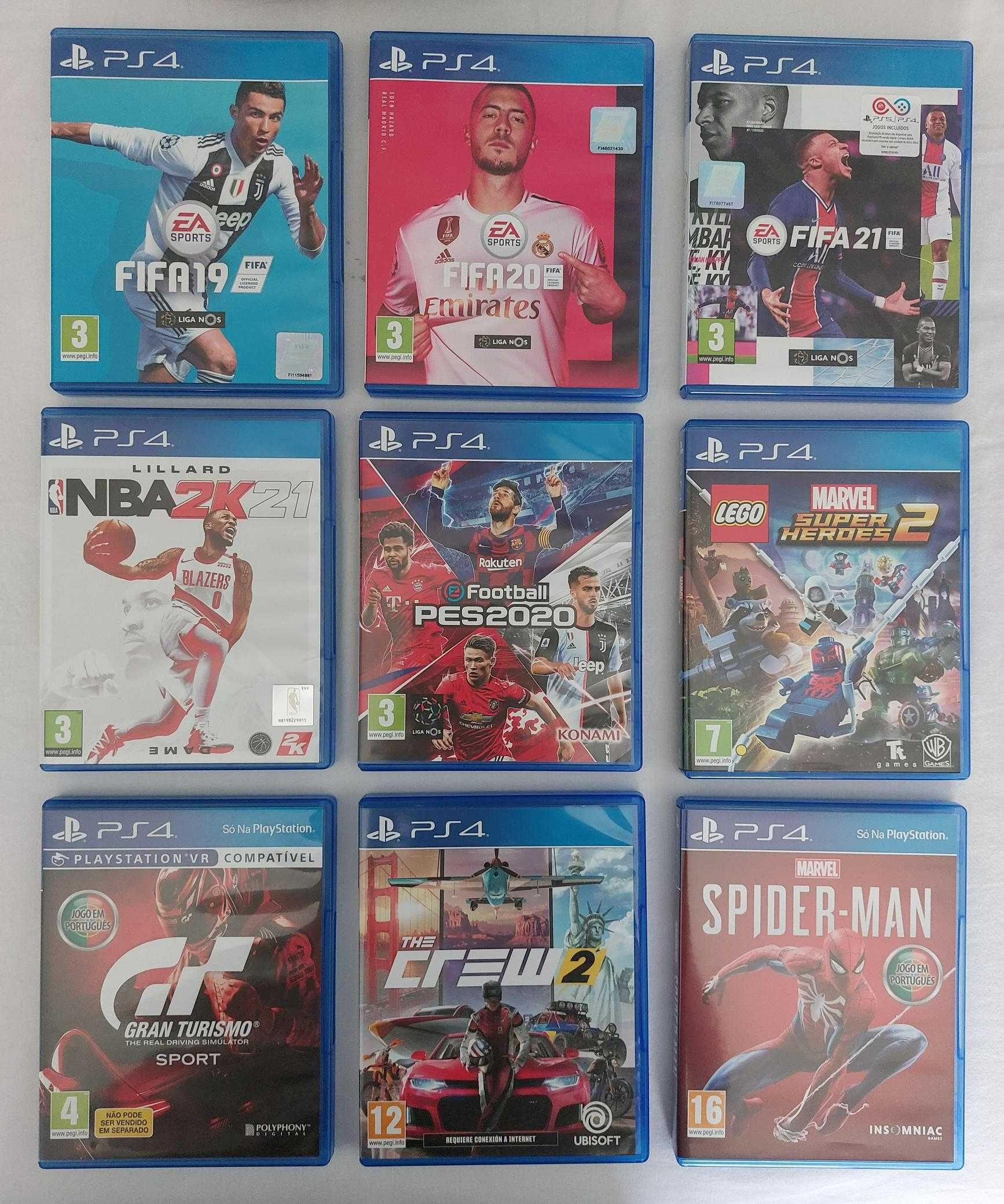 Jogos PS4 como novos