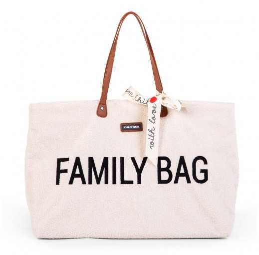 Childhome torba family bag teddy bear white NOWA