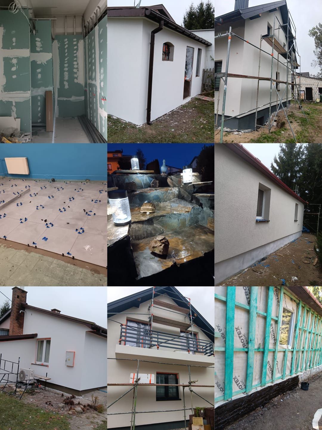 Usługi remontowo budowlane