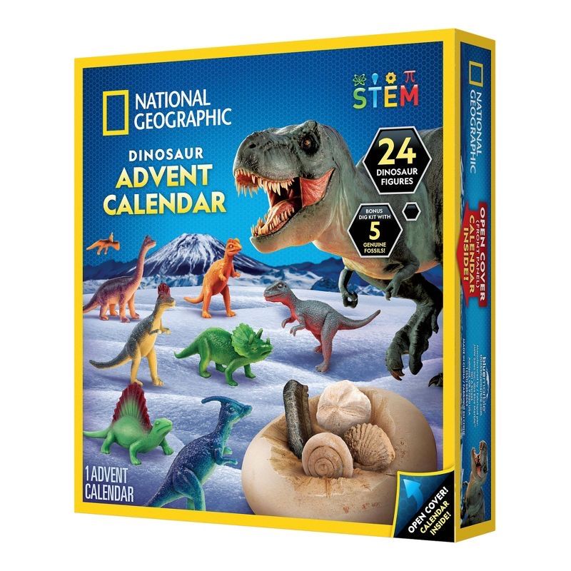 Набір для дослідження динозаврів National Geographic Advent Calendar