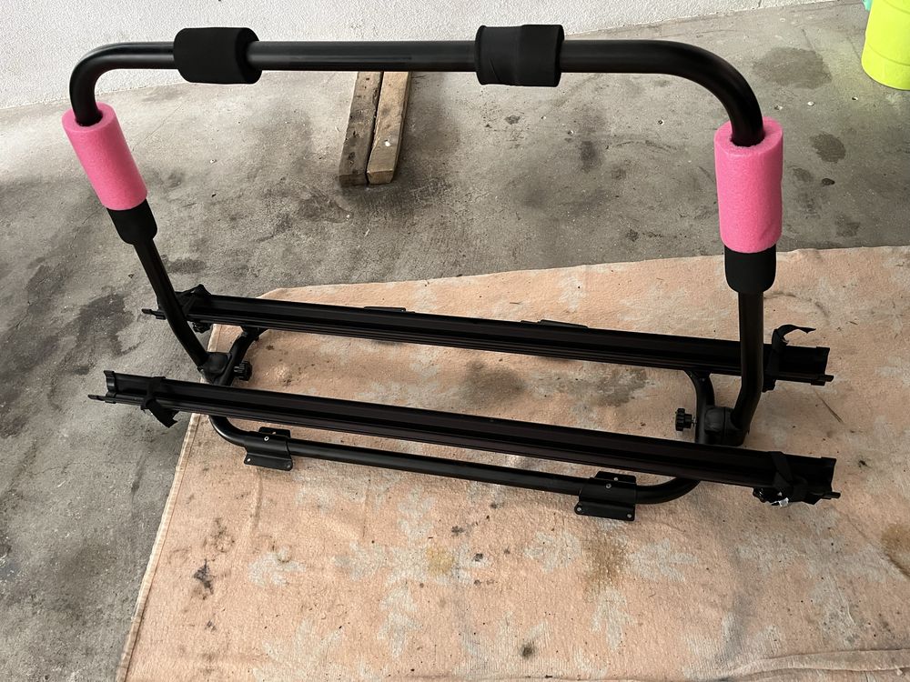 Suporte de bicicletas para caravana