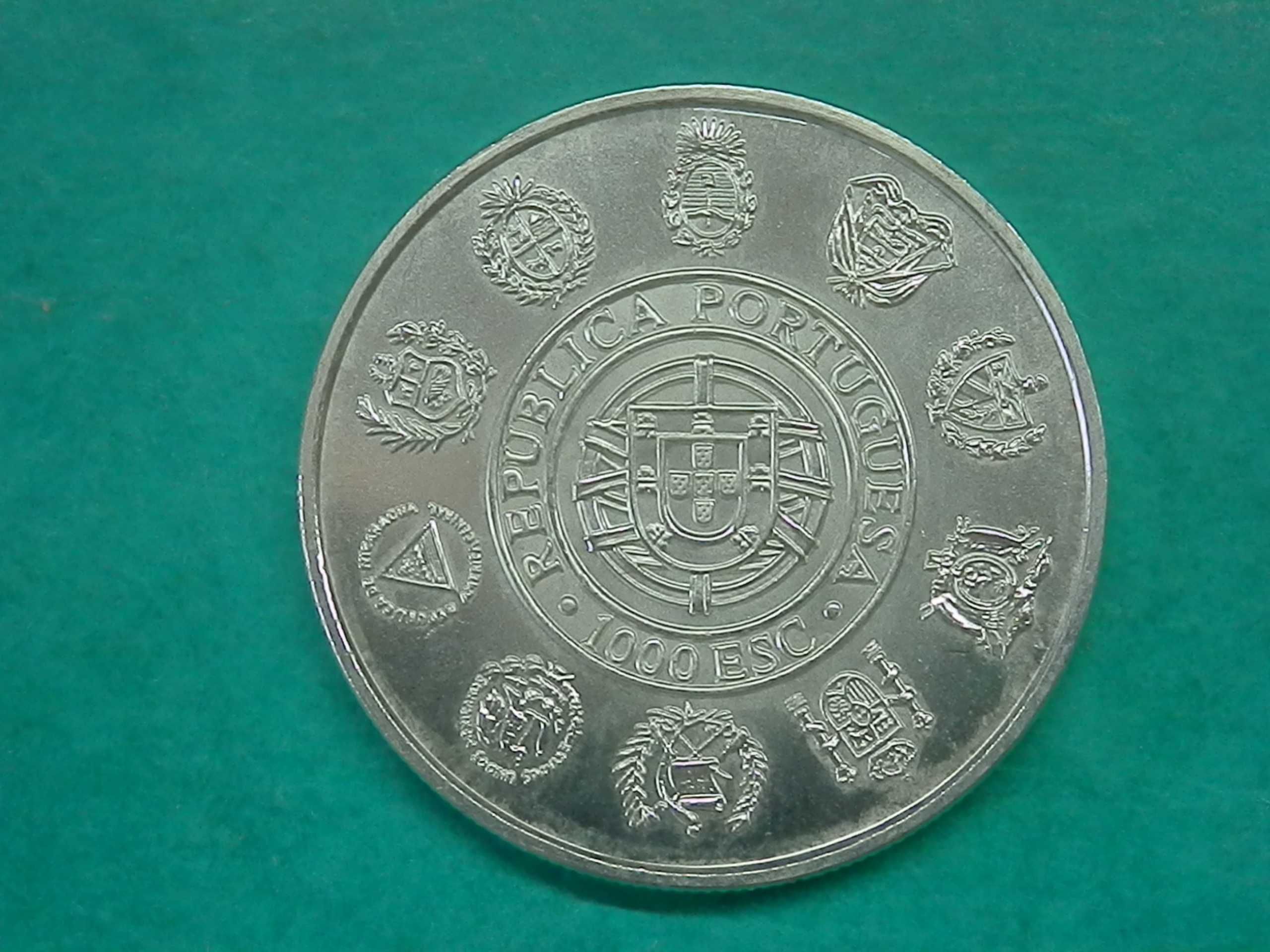1287 - Comem: 1.000 esc. 1994 prata "LOBO", por 75,00