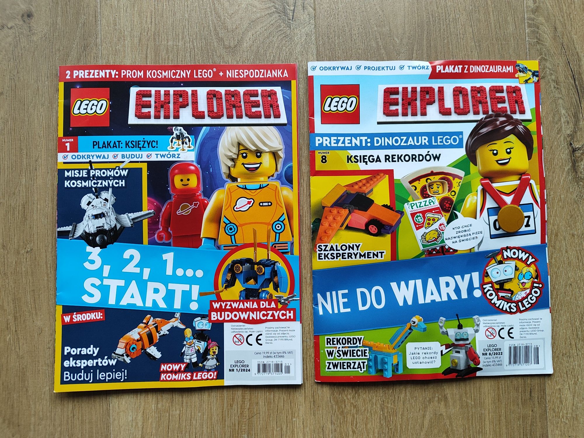 Okazja! Zestaw Dwóch Magazynów LEGO Explorer 8/2022 i 1/2024