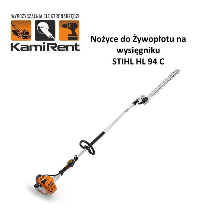 Wynajem Nożyce Spalinowe do żywopłotu STIHL HS 82T Wypożyczalnia