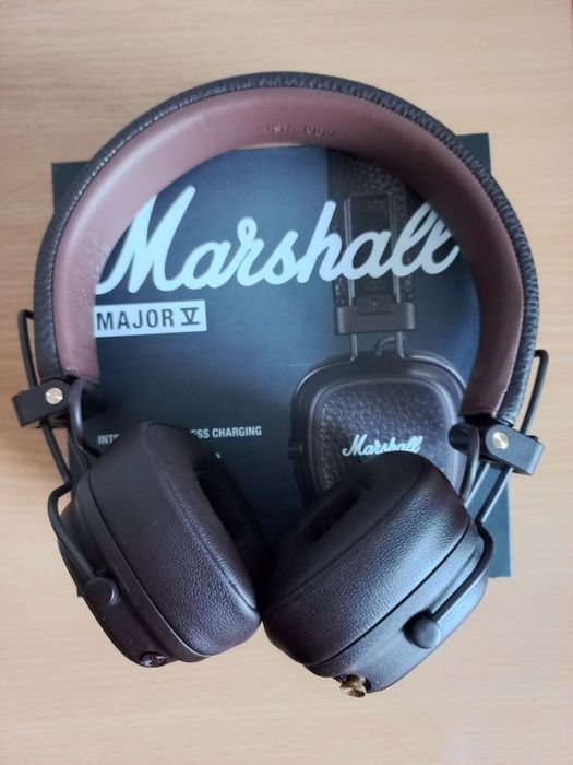 Навушники Marshall Major 5 Brown | Маршали 5 коричневі