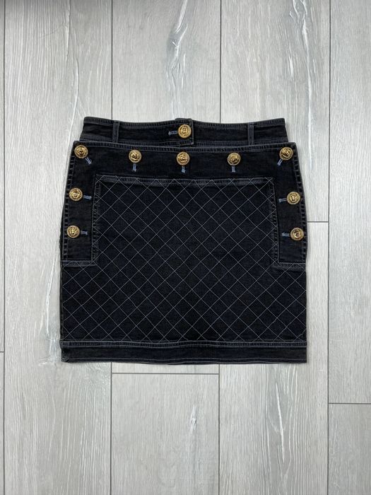 Спідниця джинсова Balmain