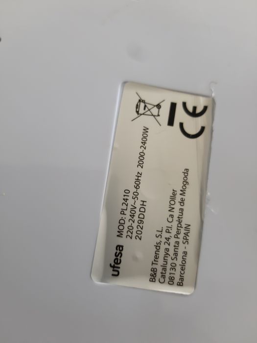 Ferro de engomemar com caldeira