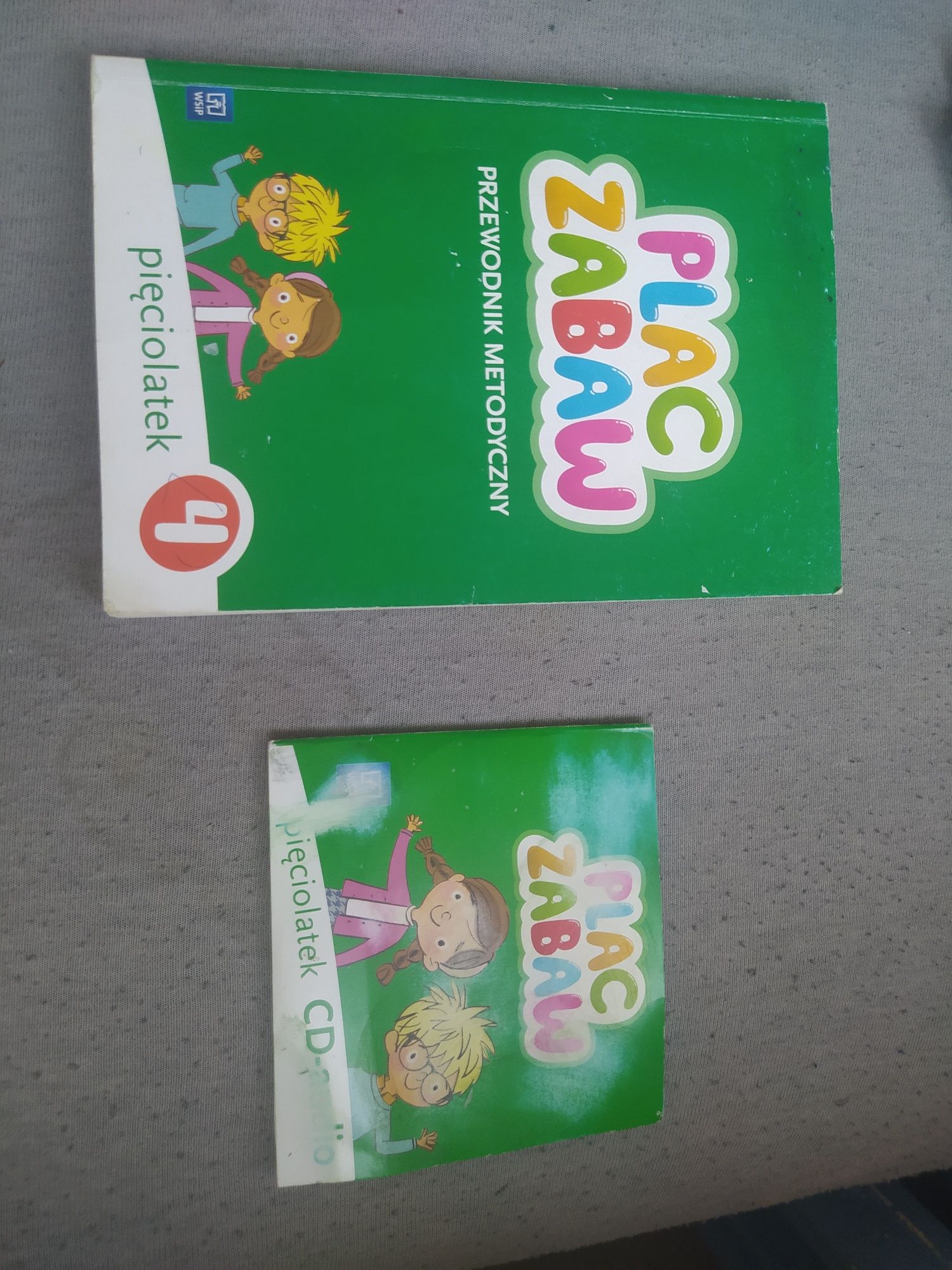 Plac zabaw przewodnik metodyczny pieciolatek + Płyta CD Plac zabaw