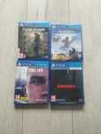 Комплект користованих  ігрових  дисків  для PlayStation 4 та 5