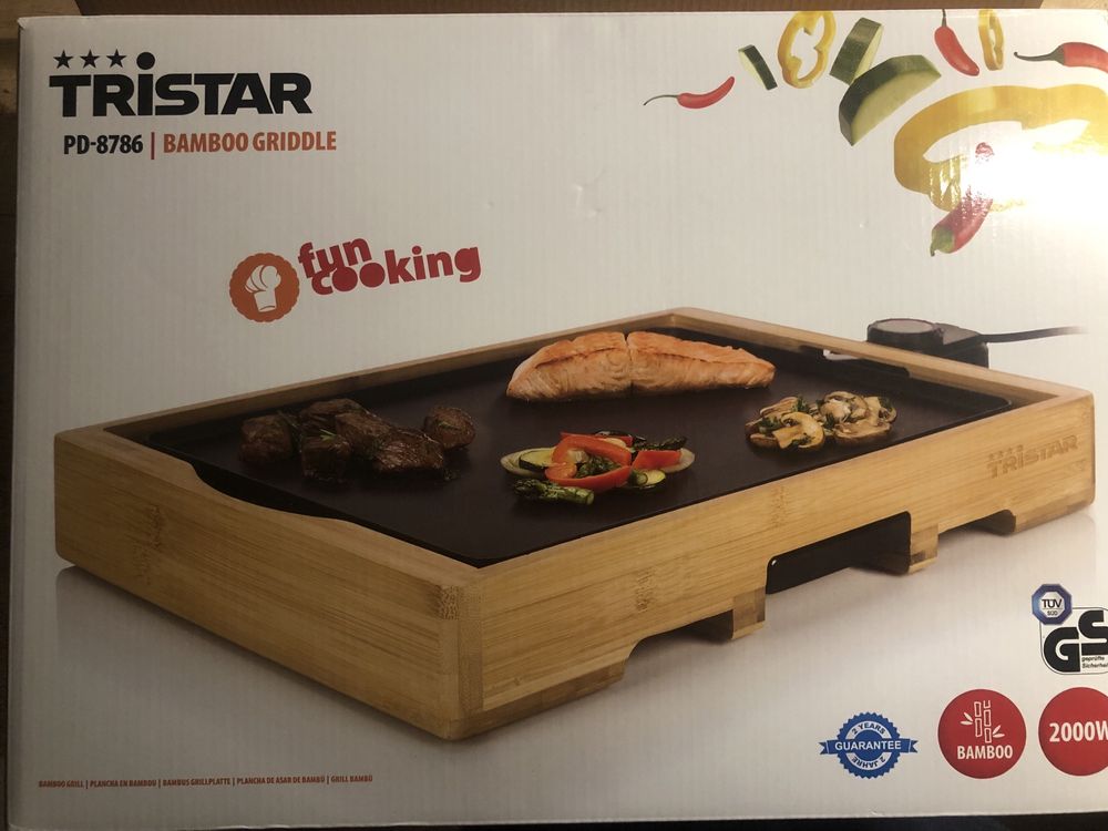 Gril elektryczny/ blacha do pieczenia TRISTAR