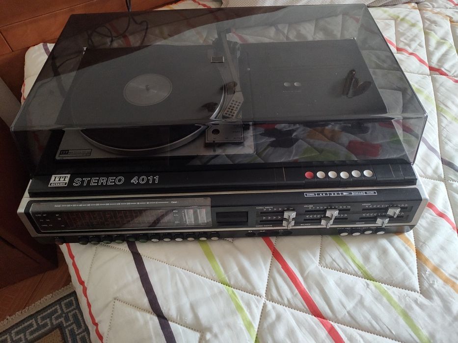 Aparelhagem vintage antiga anos 60