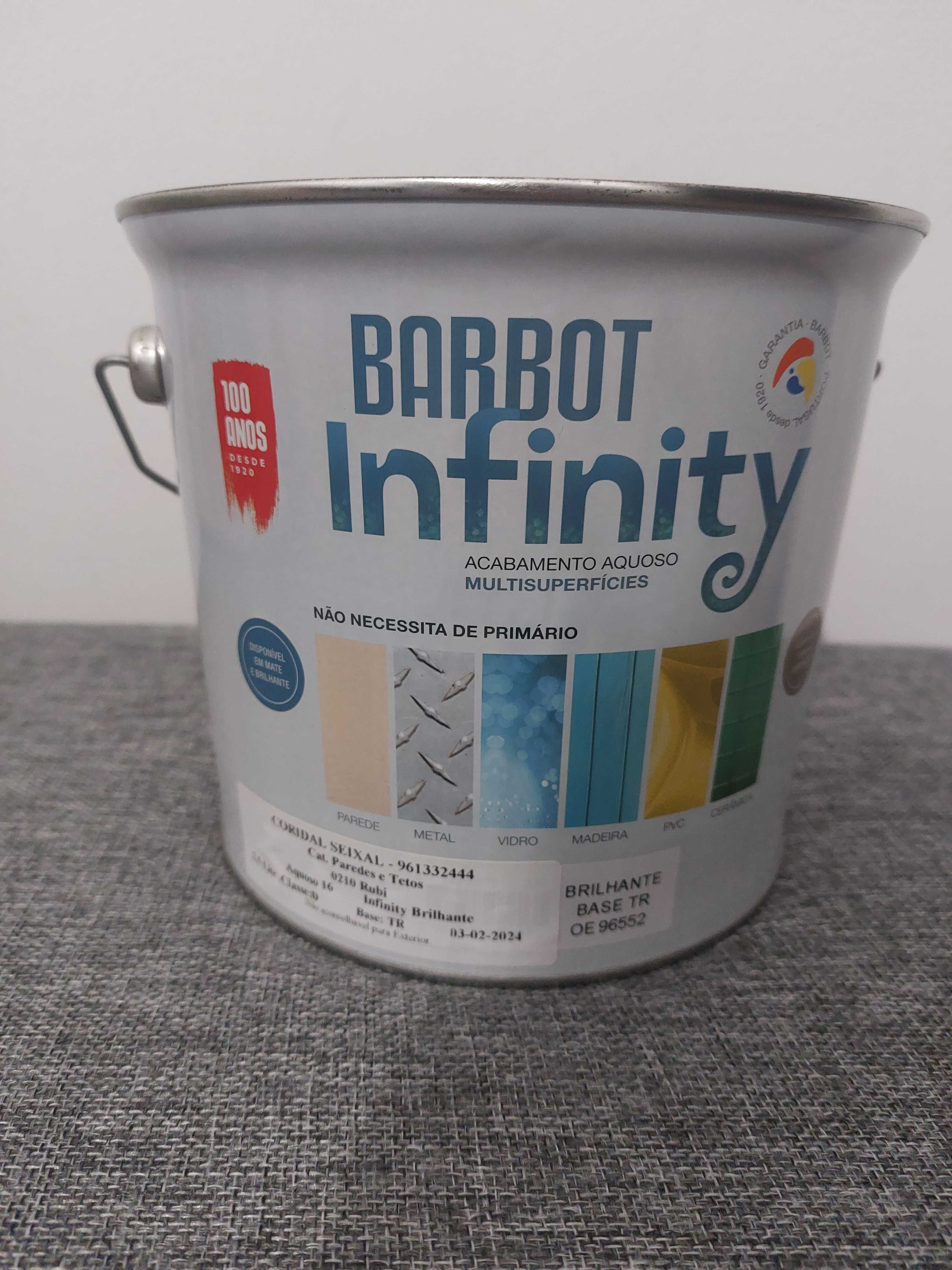 Tinta Interior Barbot Infinity Ruby - 2,5 litros