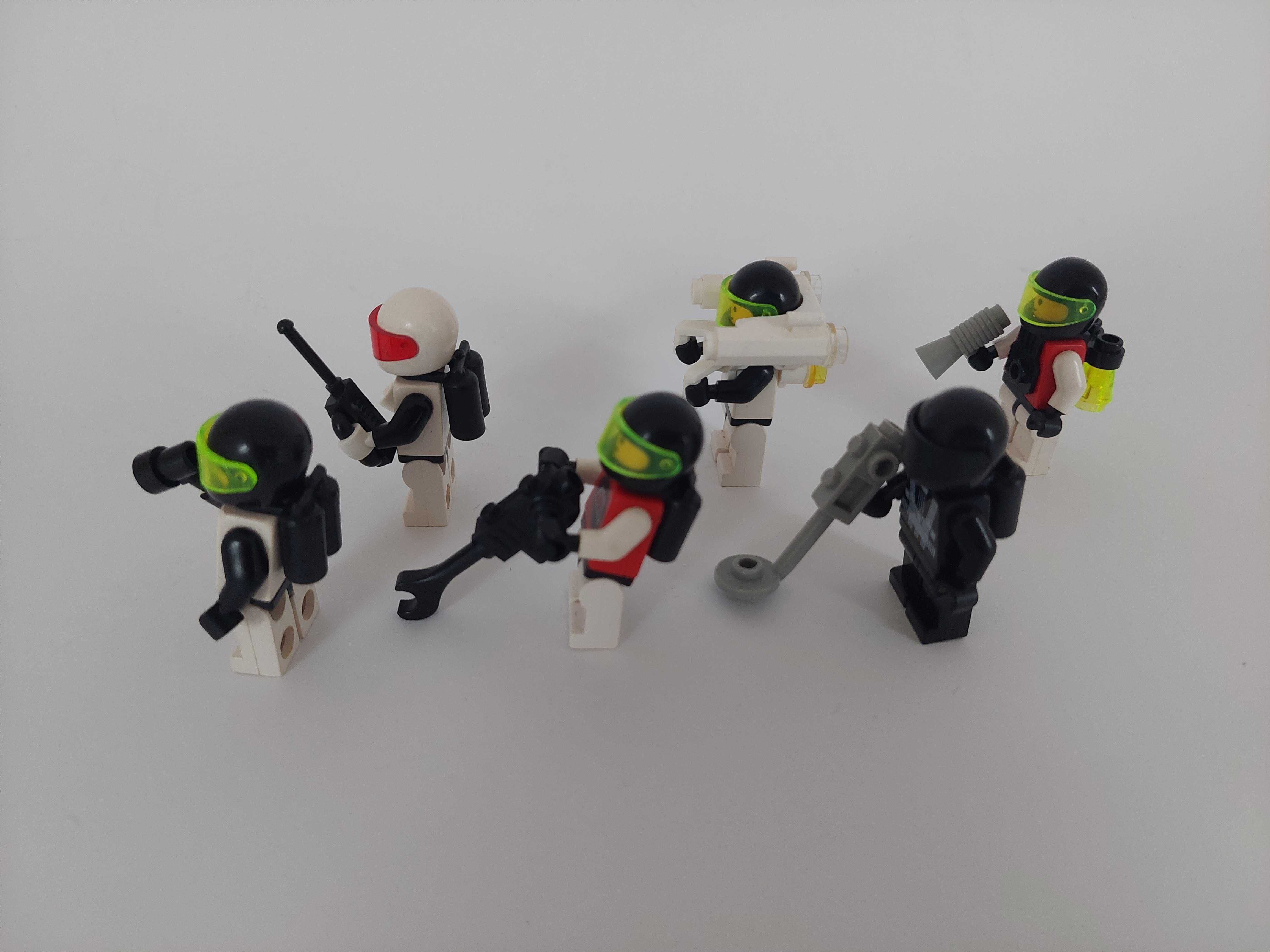 Lego 6704 Minifigure Pack - Blacktron M:Tron Space Police 1991 kompl.