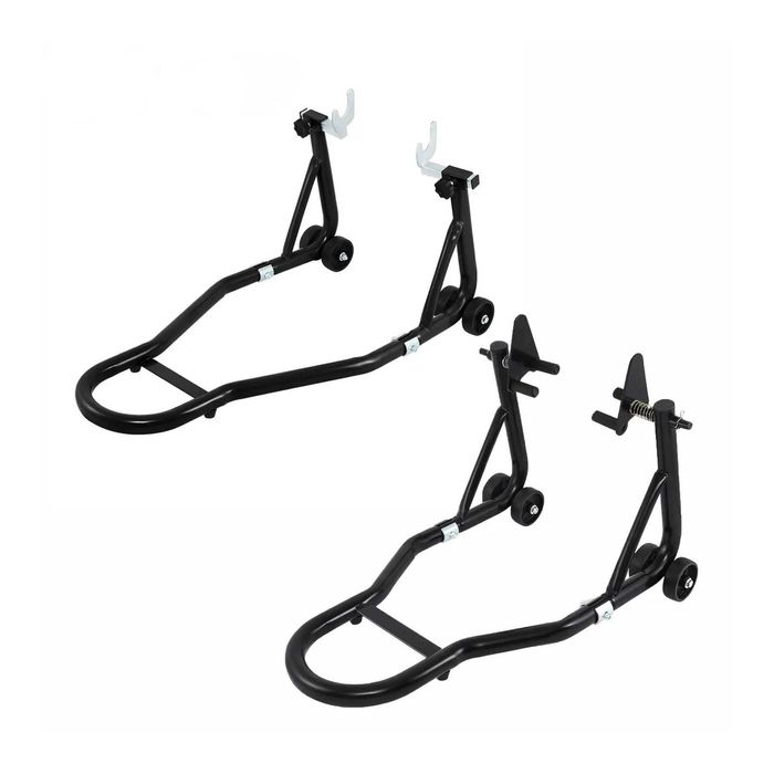Cavalete universal moto - Suporte dianteiro/traseiro capacidade 450kg