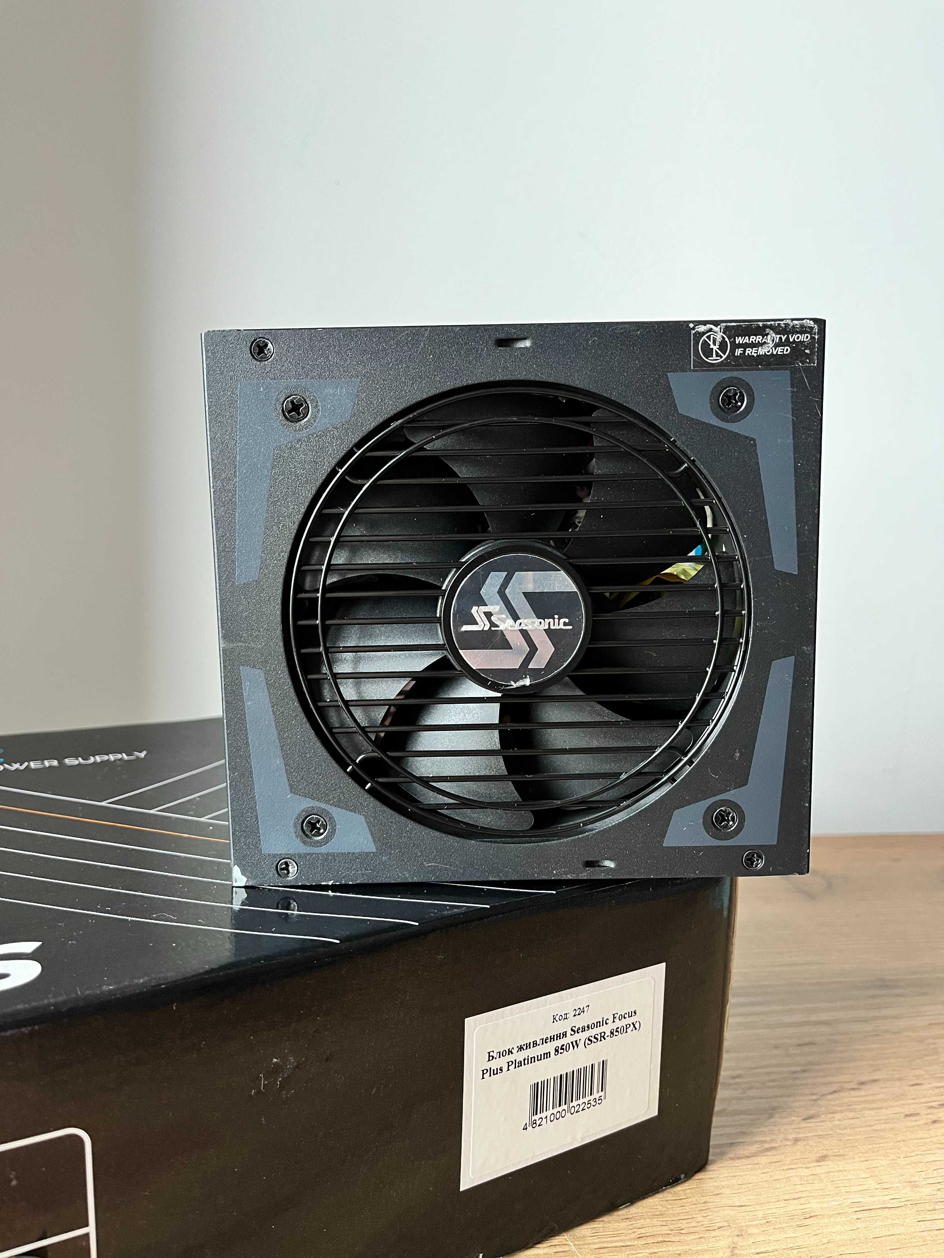 Блок живлення Seasonic Focus Plus Platinum 850W (SSR-850PX)