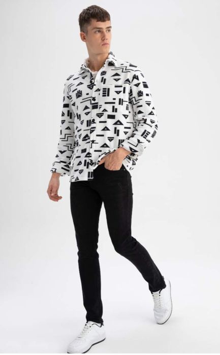 Рубашка - куртка флиска  мужская De Facto Xl