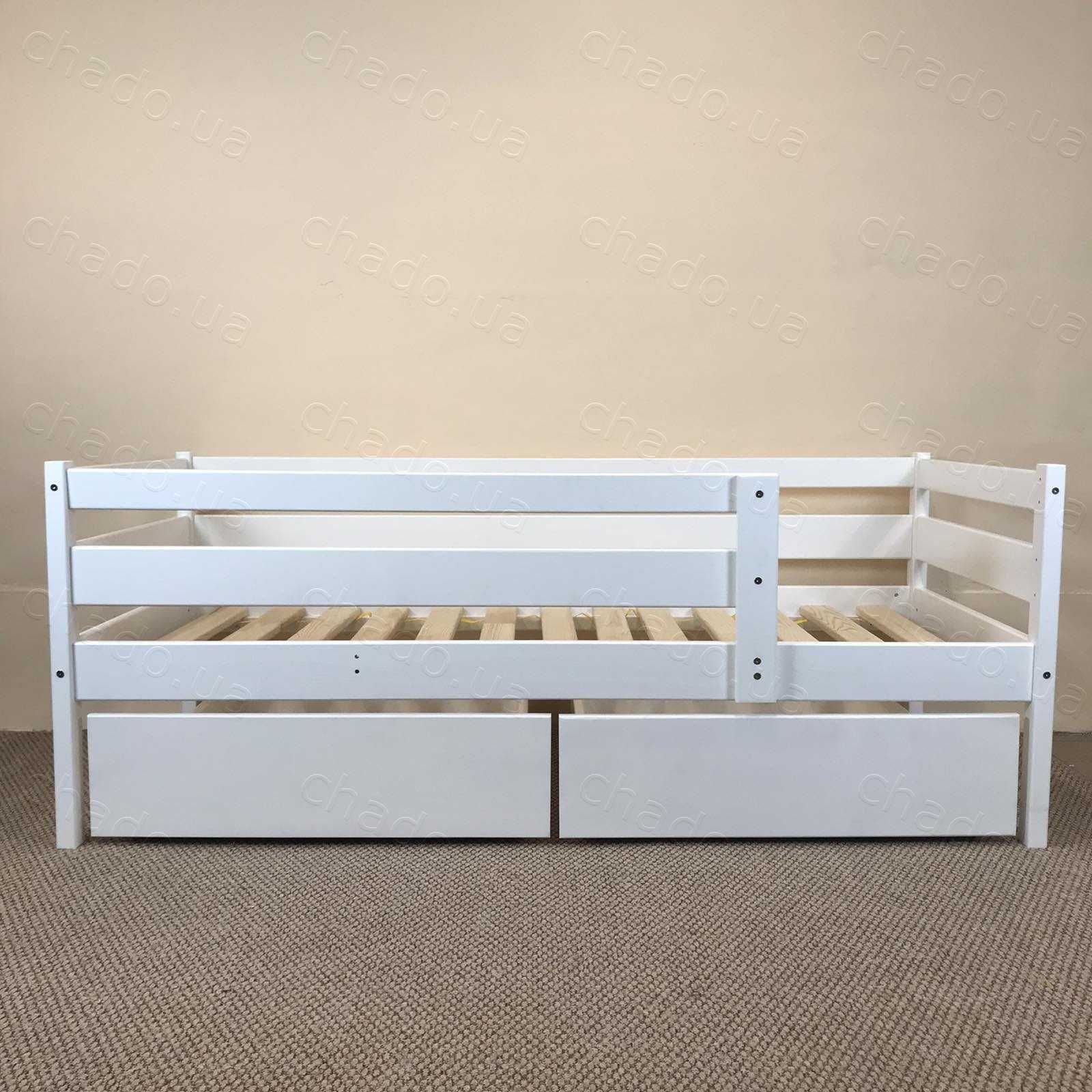 Дитяче Ліжко з дерева | Кроватка с бортиком | Кровать для ребенка.