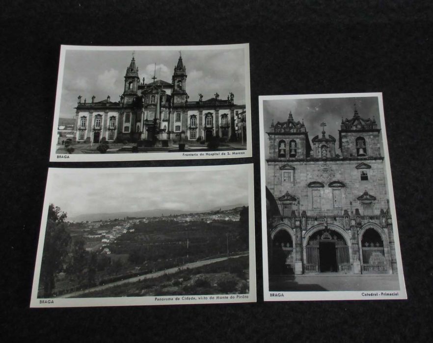 Bilhete Postal Antigo Braga Portugal Pax