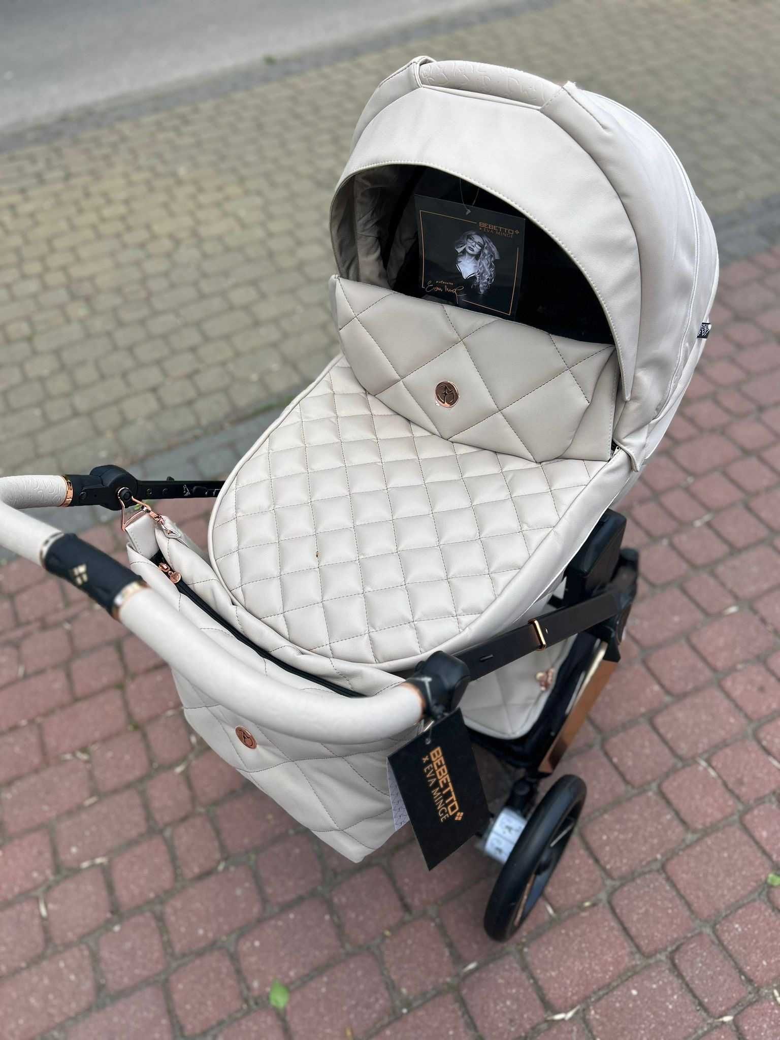 Wózek 2w1 Bebetto Monti x EVA MINGE
