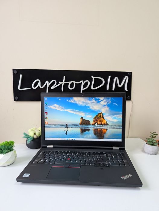 RTX 3000 6GB/Ноутбук Lenovo ThinkPad P15 Gen 1/i7-10850H/64GB/1TB/FHD