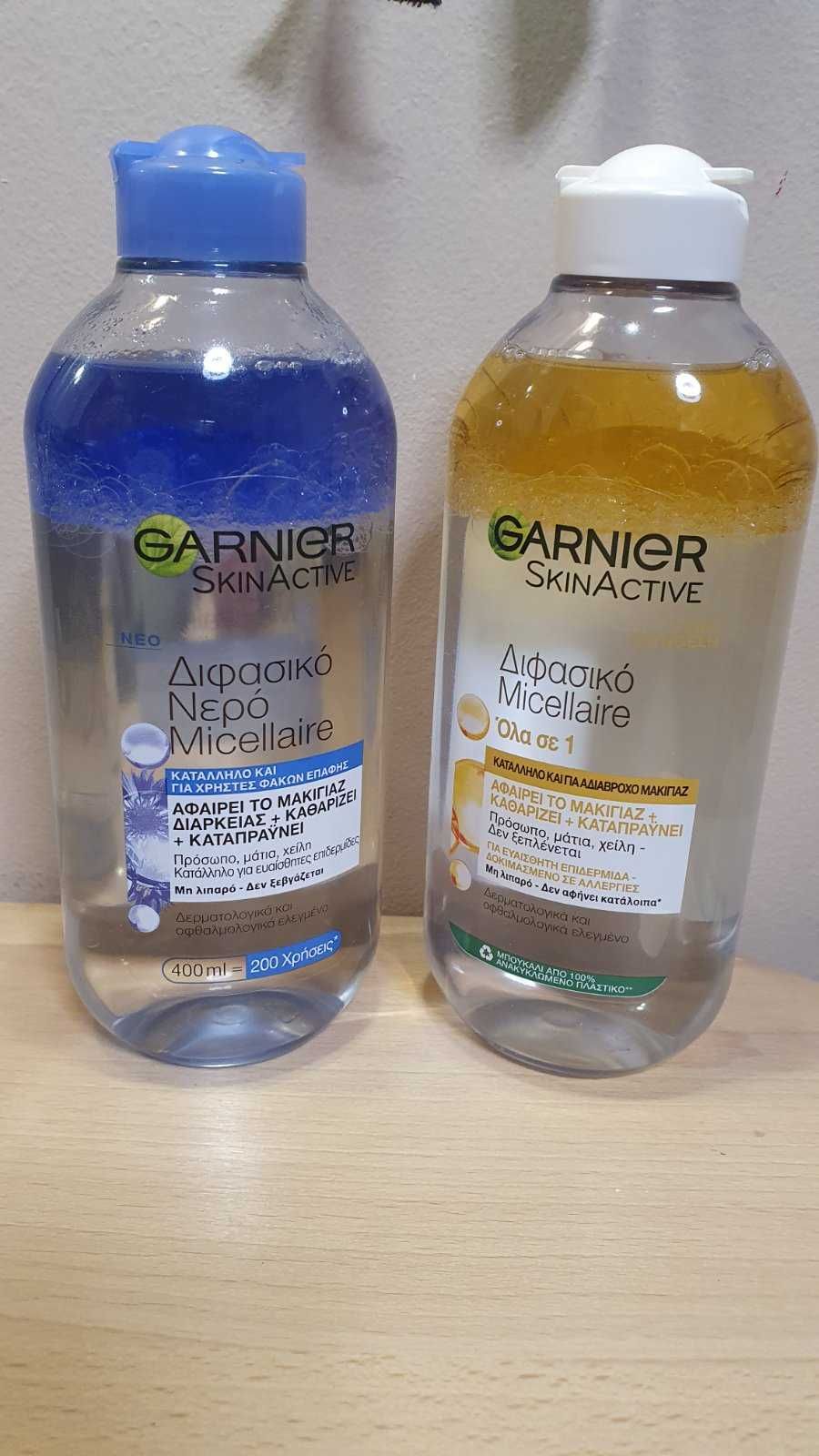 Міцелярна вода для всіх типів шкіри Garnier 400ml